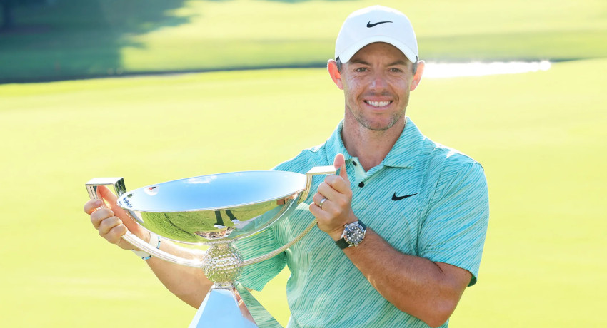 McIlroy Overcame a Six-Shot Deficit to Win FedEx Cup