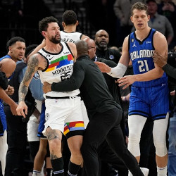 NBA Brawl Leading to Five Players' Ejection
