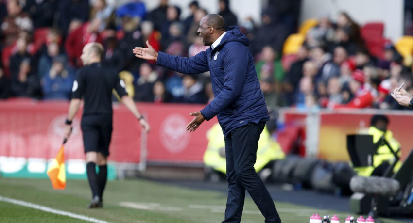 Crystal Palace Fires Manager Patrick Viera
